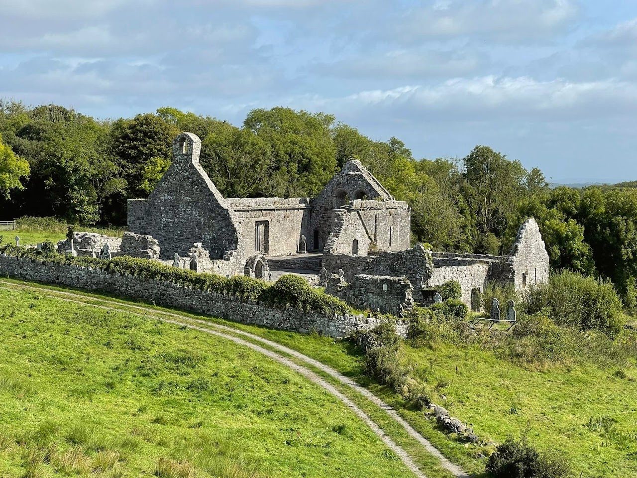 The ruins of Killone Abbey