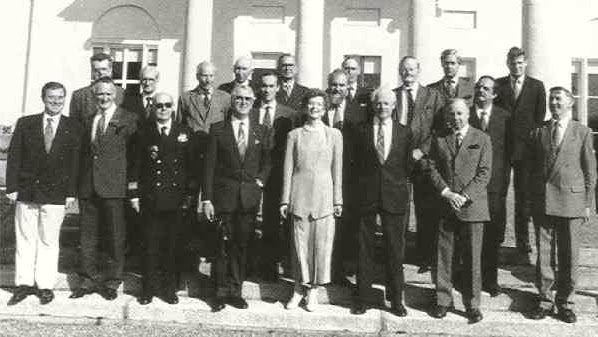 The Irish Standing Council of Chiefs and Chieftains with President Mary Robinson