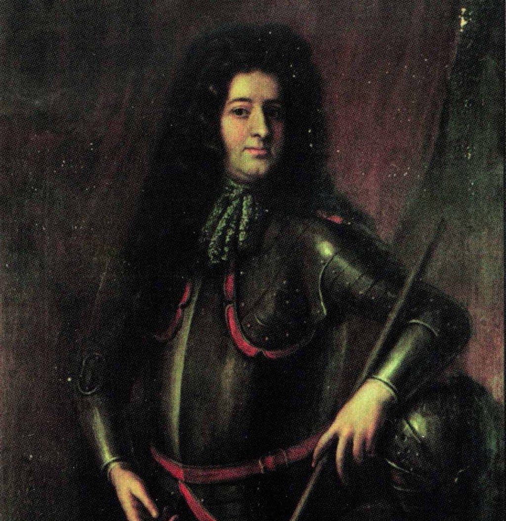 A portrait in armour